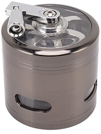 Macinaspezie Manuale - Macinapepe Portatile in Lega di Zinco Per Polvere di Erbe - Macinapepe Per Uso Domestico E Macinaerbe Per Spezie da Cucina