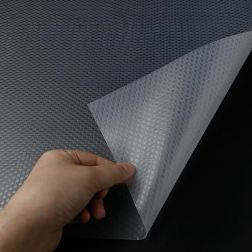 EVA Shelf Drawer Liner, Non-Adhesive, Transparent Dot Texture 30cm×500cm