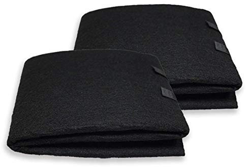 PUREBURG Kohlefilter, zuschneidbares Kohle-Pad, 40,6 x 121,9 cm, für Holzkohleblech, passend für Dunstabzugshauben, Ofenfilter, Luftreiniger, Lebensmittelcycler-Filter, Küchen-Komposteimer, entfernt