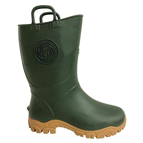 Boatilus Botte de pluie Ducky Megol Enfant Kaki Beige 30/31