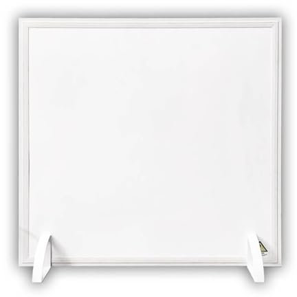 Panneau chauffant infrarouge Panneau chauffant infrarouge 350W avec prise theromastat et câble PD100W blanc Super fin Chauffage rapide