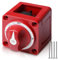 Batterietrennschalter 12-48V, 300A Batterieschalter 3-Positionen-Zweikreis-Leistungstrennschalter Hauptschalter Batterie Trennschalter Batterie Schalter für Boot Motorrad Yacht Auto KFZ Marine Caravan