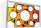 Neo-Sport Torwand Trainer Fußballtor 300 x 200 cm Fußballmatte mit Schusslöchern Wasserdicht Blau