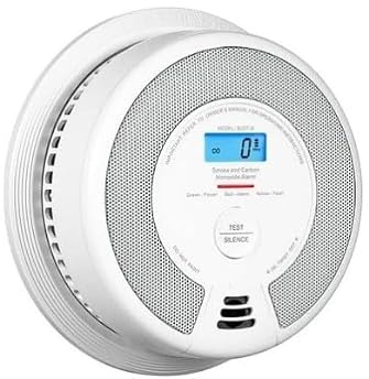 X-Sense Detector de Humo y CO SC07-W, Red inalámbrica, Detector de Humo y monóxido de Carbono