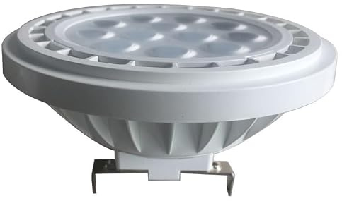 KJXP, Paket om 5, LED Spotlight AR111 GU10/G53 AC85-265v 12W/15W Flervinkelbelysning 30/40/60° Lampa Ljuskälla(Cold white,G53 12W)
