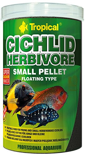 Tropical Cichlid Herbivore Fiskfoder, 1.8 kg