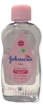 Johnson's Baby Oil 200 ml (Pack of 6)