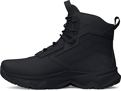 Under Armour Stellar G2 Tactical 3024946-001, Mens Tactical Boots,Trekking Shoes, Black, 45 EU