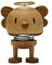 Hoptimist - Skandinavisches Design - Weihnachtsfigur - Small Angel Bumble - Höhe: 7,5 cm - Oak