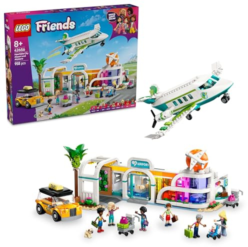 LEGO® Friends Heartlake City Airport and Airplane Building Kit Playset 42656