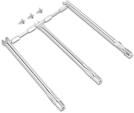 Waltboar 69787 Grill Burner for Weber Spirit E310 E315 E330 & Spirit II 310 E320 Gas Grills;Weber Spirit Grill Burners;weber spirit replacement parts (3-Burner)