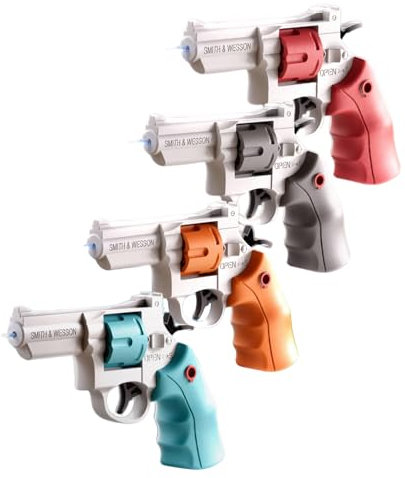 4 PCS Water Pistols for Kids, Outdoor Game Party Water Pistol Toys, 4 Color Powerful Water Gun for Adults Boy Girl Pool Parties