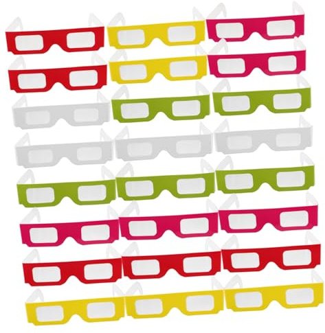 Abaodam 30 Stück Liebesherz-Brillen Neonbrillen Partybrillen Für Jungen Und Mädchen