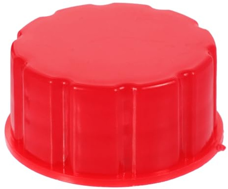 BATHVEVE Bouchon de Réservoir D'essence Rouge à Gros Filetage, Résistant à L'usure, Facile à Installer, pour Bouchons Pleins de Bidons de Gaz
