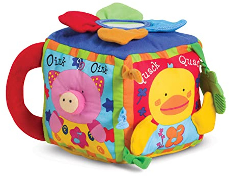 Melissa & Doug K's Kids Musical Farmyard Cube Educational Baby Toy