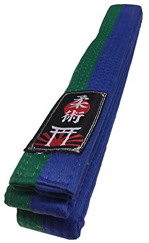 Budodrake Ju Jutsu/Jiu-Jitsu Gürtel grün-blau (240)