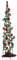 Blogiiup Garden Obelisk, 1.6m Metal Plant Supports with 4 Legs, Climbing Plants Support, Black Pyramid Garden Trellis for Outdoor Garden Decoration