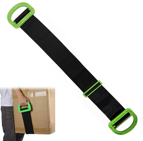 Sangle Demenagement,Sangles de Déménagement,Sangles de Transport Rétractables,Sangle Levage,avec Poignées,Adjustable Handled Lifting Straps,pour Meubles,Boîtes,Construction ou Autres Objets Lourds