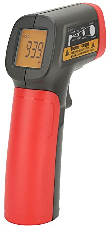 UT300A+ Digital infraröd termometer - beröringsfri temperaturmätare med 10 till 1 avstånd till punktförhållande - 0,5 sekunders svar - Mätområde från -20 till 400 grader Celsius