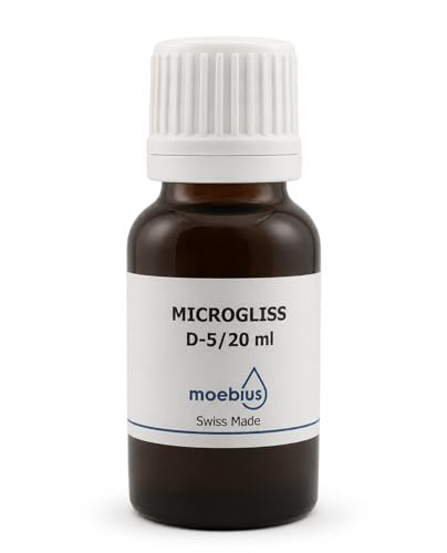 Moebius D-5 Microgliss - Olio universale per la lubrificazione delle parti di orologi, 20 ml