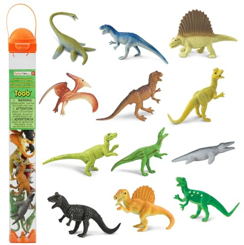 Monolophosaurus 17.8cm | Figura de Dinosaurio | No tóxico y libre de BPA | Apto para Niños de 3+ | Safari Ltd