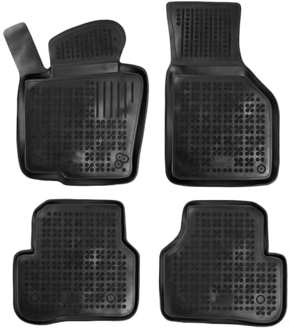 AZUGA Hohe Gummi Fußmatten passend für VW Passat Limo. 3/2005-10/2014/Variant ab 8/2005-10/2014 (3C/B6&B7) AZ10300042 Automatten