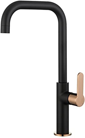 Edouard Rousseau - Mitigeur Evier KANBAN - Noir/Rose Gold