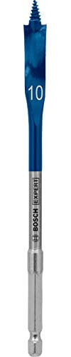 Bosch 1x EXPERT Self Cut Speed Spade Drill Bit (for Softwood, Particleboard, Ø 10.00 mm, Professional Accessory Rotary Drill/Drivers)