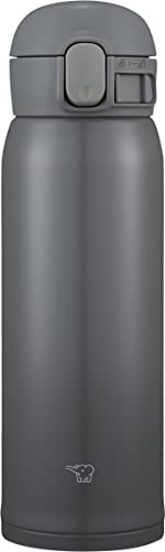Zojirushi SM-WR48EHP - Taza de acero inoxidable, 16 onzas, gris oscuro