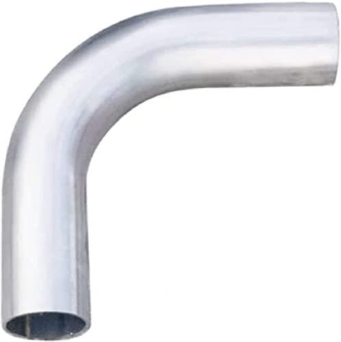 Junta de tubería roscada de acero inoxidable de 90 grados, codo soldado (25 mm)