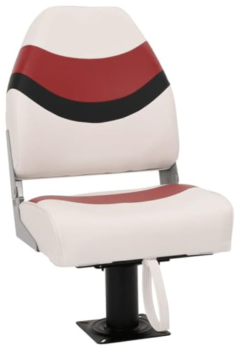 vidaXL Asiento para barco con pedestal giratorio 360°