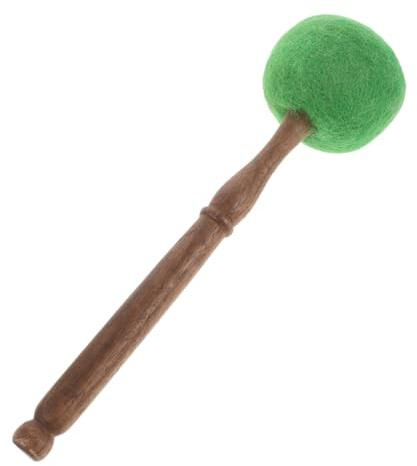 YARNOW Martillo De Cuenco Para Cuenco Tibetano Mango De Madera De Cantores De Madera Para