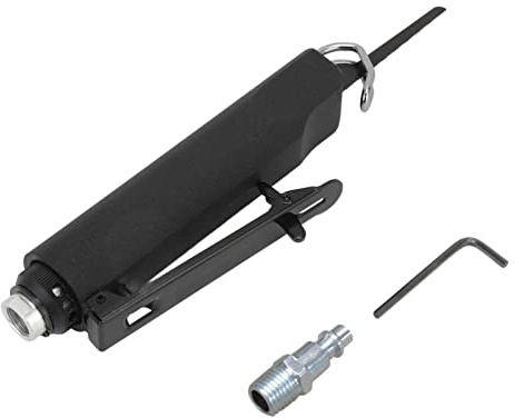 Lima pneumatica per ad alta velocità, 9000 giri/min, per taglio di metalli di qualità industriale, con funzione retrattile, per la lavorazione dei metalli, lega di alluminio, (Interfaccia americana)