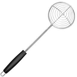 Lurch 230350 TANGO Seihlöffel/Schaumlöffel zum Abschöpfen, Frittieren und Blanchieren aus Edelstahl und Kunststoff