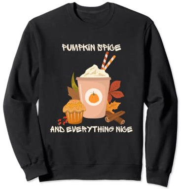 Tasse à café au lait et à la citrouille Sweatshirt