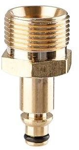 Bojueshaw M22 High Pressure Washer Adapter,Brass Quick Plug-in Connect Coupler for Pressure Washer Gun and Hose,Universal M22 14mm Fitting