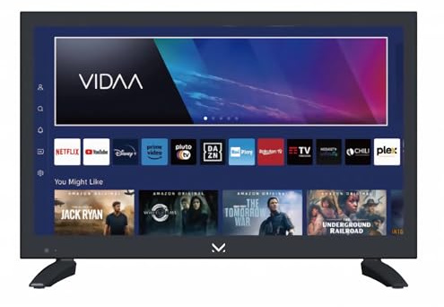 Majestic SM319 V1 Televisore TV Smart LED 19 Pollici HD Ready SO VIDAA 1366 x 768 Terrestre DVB-T/T2 Satellitare DVB-S/S2 CAM CI+ WIFI Hotel 12/24V USB HDMI
