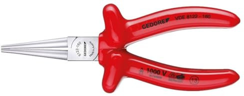 Gedore 6717110 Pinza a becchi tondi 160 mm