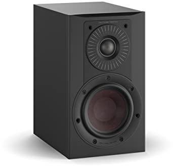 Dali - Opticon 1 MK2, 2 Wege Bassreflex Regallautsprecher, Paar (Schwarz)