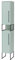 Schildmeyer Hochschrank 146111 Limone, 30,4 x 183,4 x 33 cm, Mint
