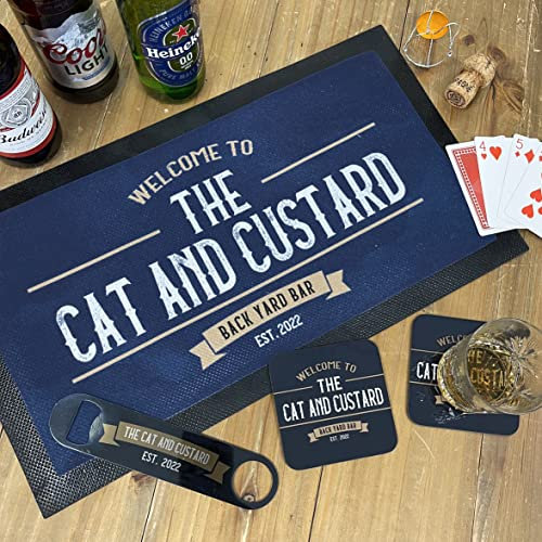 Personalised Bar Accessories For Home Pub - Bar Gift Set Elevate your home pub accessories with our premium Personalised Bar Accessories Gift Set. (Bar Blade Opener)