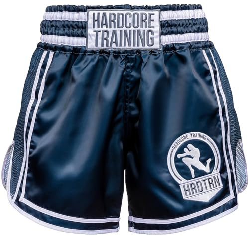 Hardcore Training Muay Thai Lucha Pantalones Cortos Shorts Hombre Kickboxing Boxeo MMA Combat Sport Sparring