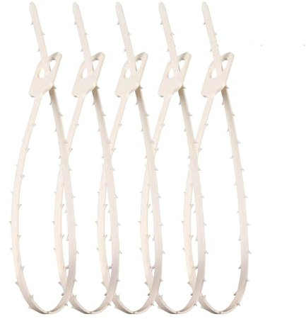 Outil de débouchage de canalisation, comprend 5 serpents de drainage, nettoie efficacement les cheveux et autres bouchons dans les toilettes, l'évier de cuisine et la baignoire de salle de bain, lot