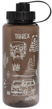adidas Unisex Terrex Water Bottle 1000ml, Chalk White, One size