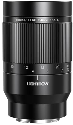 EF 240mm F5.6 Reflex Lens - MF for Canon EOS Rebel T8i/T7i/T7/T6i/T5/T3i/T3/T2i/XSi/XS/SL3/SL2/T100/90D/80D/70D/50D/5D Mark IV/6D II/7D II/1D X III II - DSLR Cameras Telephoto Lenses(EF/EF-S Mount)