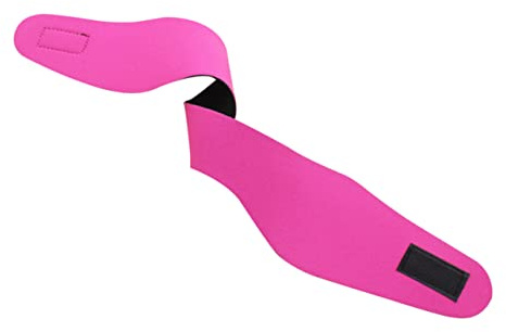 SOIMISS Banda Oreja para Nadar, Neopreno Rosa M, Diadema Deportiva Ajustable, Protección Auditiva para Piscina y Actividades Acuáticas como Yoga y Buceo