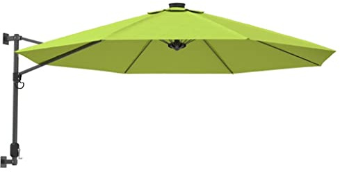 QSYJCCXD Garden parasols Wall-mounted Parasol Garden Shade Sun Shelter Umbrella Outdoor parasols