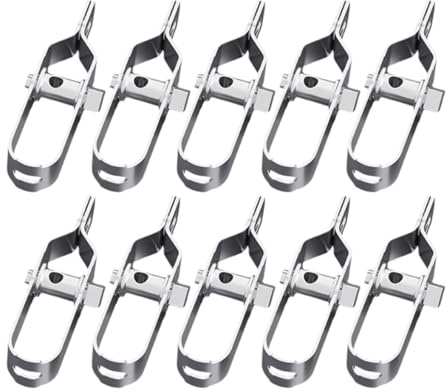 KESOTO Kit de 10 Conectores para Tensores de Eléctricas, Tensores de Alambre para Mallas, 90mm