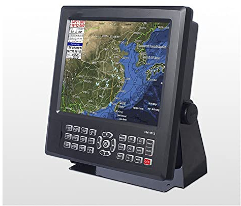 12.1 '' Fishing Ship GPS Navigator Diagram Plotter for båtliv Segelbearbetning C-MAP HM-1512 Marine Electronics NAVICOM Exakt positionering