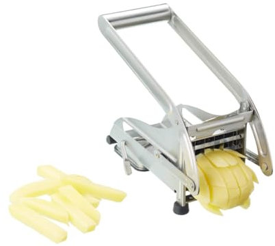 MasterClass Stainless Steel Potato Chipper, 26 x 12 cm (10 x 4.5), Silver